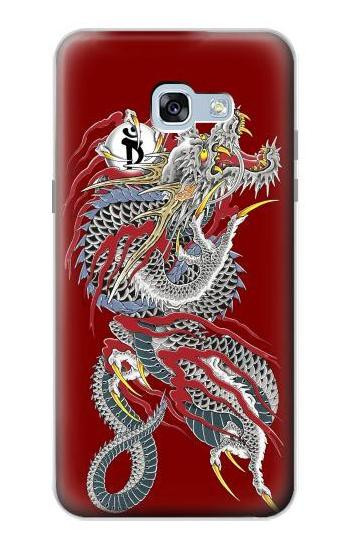 S2104 Yakuza Dragon Tattoo Etui Coque Housse pour Samsung Galaxy A5 (2017)