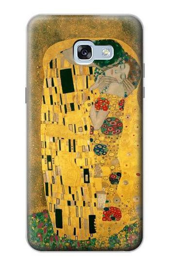 S2137 Gustav Klimt The Kiss Etui Coque Housse pour Samsung Galaxy A5 (2017)