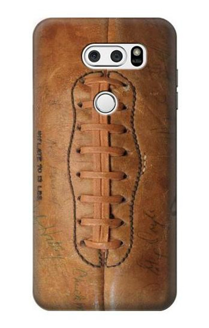 S2554 Vintage Old Ball Etui Coque Housse pour LG V30, LG V30 Plus, LG V30S ThinQ, LG V35, LG V35 ThinQ
