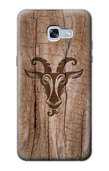 S2183 Goat Wood Graphic Printed Etui Coque Housse pour Samsung Galaxy A5 (2017)