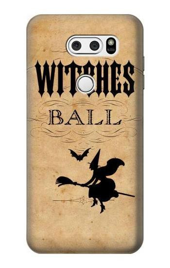 S2648 Vintage Halloween The Witches Ball Etui Coque Housse pour LG V30, LG V30 Plus, LG V30S ThinQ, LG V35, LG V35 ThinQ