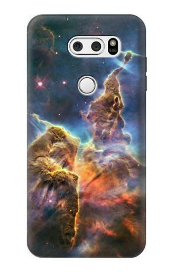 S2822 Mystic Mountain Carina Nebula Etui Coque Housse pour LG V30, LG V30 Plus, LG V30S ThinQ, LG V35, LG V35 ThinQ