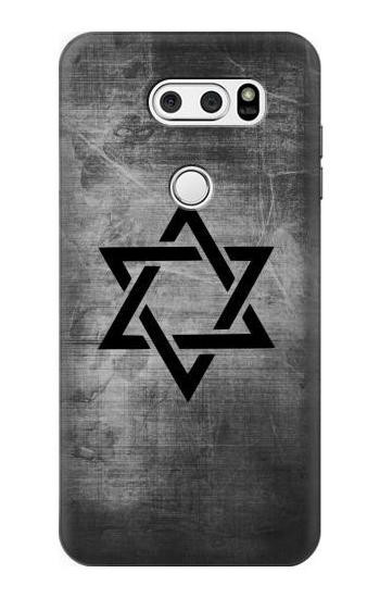 S3107 Judaism Star of David Symbol Etui Coque Housse pour LG V30, LG V30 Plus, LG V30S ThinQ, LG V35, LG V35 ThinQ