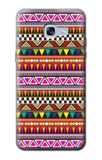 S2292 Aztec Tribal Pattern Etui Coque Housse pour Samsung Galaxy A5 (2017)
