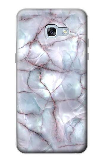 S2316 Dark Blue Marble Texture Graphic Print Etui Coque Housse pour Samsung Galaxy A5 (2017)