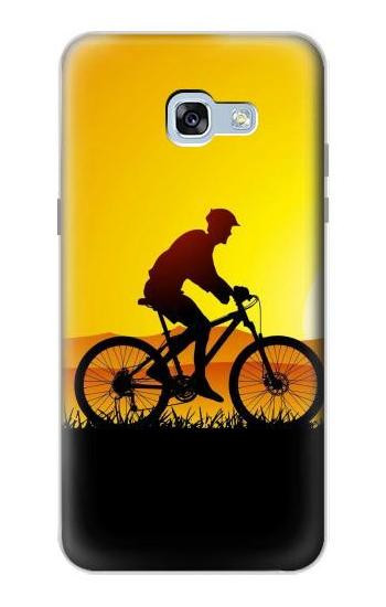 S2385 Bicycle Bike Sunset Etui Coque Housse pour Samsung Galaxy A5 (2017)