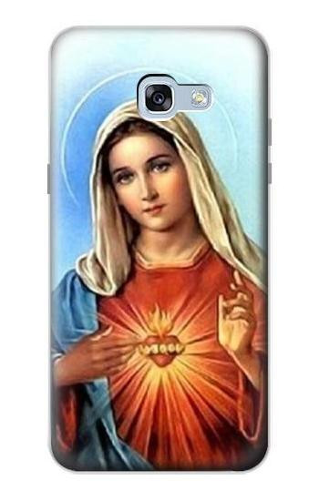 S2420 The Virgin Mary Santa Maria Etui Coque Housse pour Samsung Galaxy A5 (2017)