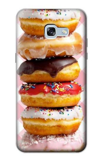 S2431 Fancy Sweet Donuts Etui Coque Housse pour Samsung Galaxy A5 (2017)