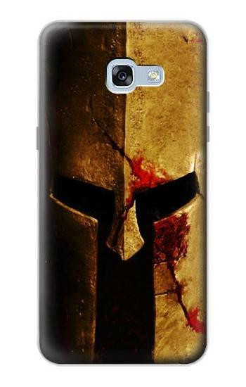 S2439 Warrior Spartan Helmet Etui Coque Housse pour Samsung Galaxy A5 (2017)