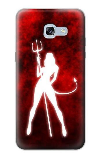 S2455 Sexy Devil Girl Etui Coque Housse pour Samsung Galaxy A5 (2017)