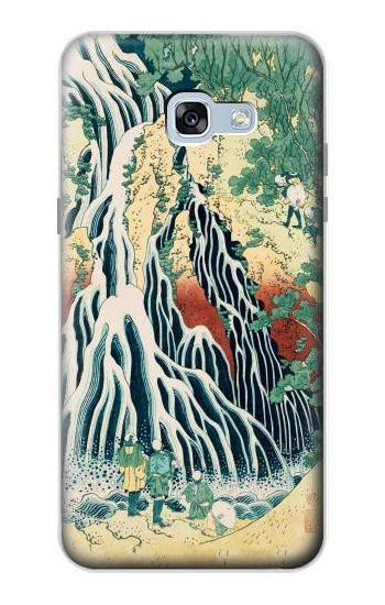 S2491 Hokusai Kirifuri Waterfall at Kurokami Etui Coque Housse pour Samsung Galaxy A5 (2017)