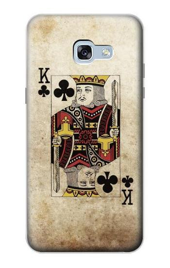 S2528 Poker King Card Etui Coque Housse pour Samsung Galaxy A5 (2017)