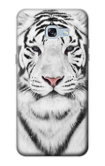 S2553 White Tiger Etui Coque Housse pour Samsung Galaxy A5 (2017)