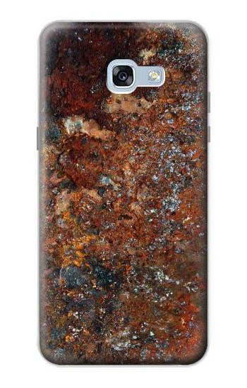 S2714 Rust Steel Texture Graphic Printed Etui Coque Housse pour Samsung Galaxy A5 (2017)