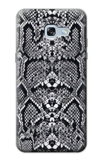 S2855 White Rattle Snake Skin Graphic Printed Etui Coque Housse pour Samsung Galaxy A5 (2017)