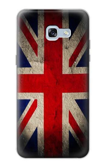 S2894 Vintage British Flag Etui Coque Housse pour Samsung Galaxy A5 (2017)