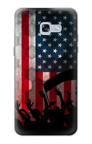 S2989 USA America Soccer Copa 2016 Etui Coque Housse pour Samsung Galaxy A5 (2017)