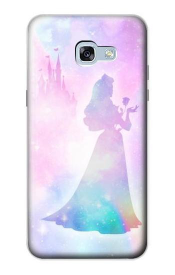 S2992 Princess Pastel Silhouette Etui Coque Housse pour Samsung Galaxy A5 (2017)