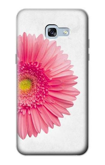 S3044 Vintage Pink Gerbera Daisy Etui Coque Housse pour Samsung Galaxy A5 (2017)