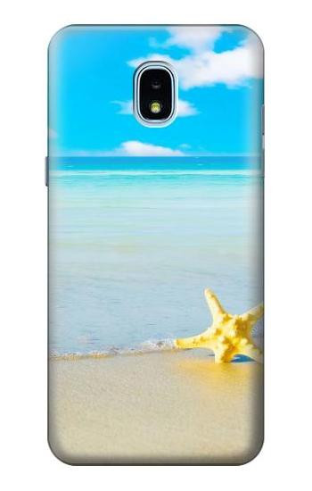 S0911 Relax at the Beach Etui Coque Housse pour Samsung Galaxy J3 (2018), J3 Star, J3 V 3rd Gen, J3 Orbit, J3 Achieve, Express Prime 3, Amp Prime 3