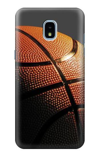 S0980 Basketball Sport Etui Coque Housse pour Samsung Galaxy J3 (2018), J3 Star, J3 V 3rd Gen, J3 Orbit, J3 Achieve, Express Prime 3, Amp Prime 3