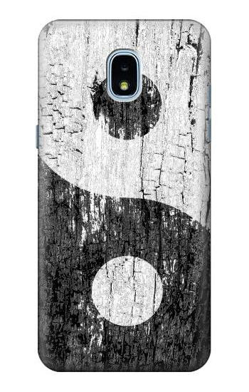S2489 Yin Yang Wood Graphic Printed Etui Coque Housse pour Samsung Galaxy J3 (2018), J3 Star, J3 V 3rd Gen, J3 Orbit, J3 Achieve, Express Prime 3, Amp Prime 3
