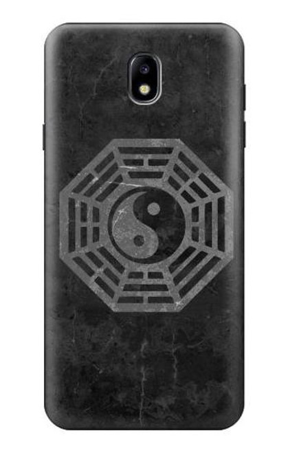 S2503 Tao Dharma Yin Yang Etui Coque Housse pour Samsung Galaxy J7 (2018), J7 Aero, J7 Top, J7 Aura, J7 Crown, J7 Refine, J7 Eon, J7 V 2nd Gen, J7 Star