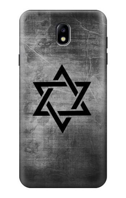 S3107 Judaism Star of David Symbol Etui Coque Housse pour Samsung Galaxy J7 (2018), J7 Aero, J7 Top, J7 Aura, J7 Crown, J7 Refine, J7 Eon, J7 V 2nd Gen, J7 Star