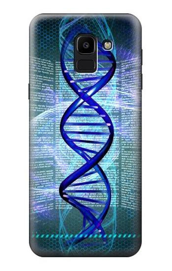 S0632 DNA Etui Coque Housse pour Samsung Galaxy J6 (2018)