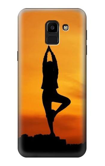 S0832 Yoga Etui Coque Housse pour Samsung Galaxy J6 (2018)