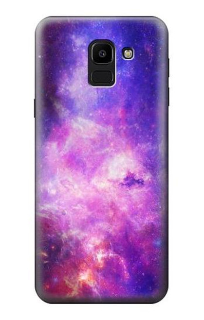 S2207 Milky Way Galaxy Etui Coque Housse pour Samsung Galaxy J6 (2018)