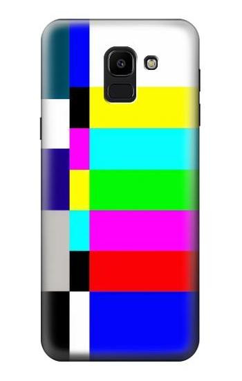 S2348 No Signal TV Etui Coque Housse pour Samsung Galaxy J6 (2018)