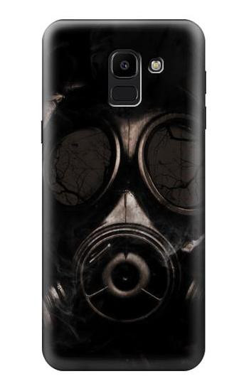 S2910 Gas Mask Etui Coque Housse pour Samsung Galaxy J6 (2018)