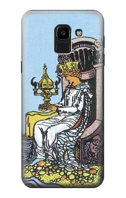 S3067 Tarot Card Queen of Cups Etui Coque Housse pour Samsung Galaxy J6 (2018)