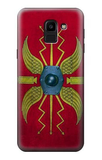 S3206 Roman Shield Scutum Etui Coque Housse pour Samsung Galaxy J6 (2018)