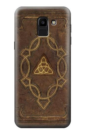 S3219 Spell Book Cover Etui Coque Housse pour Samsung Galaxy J6 (2018)