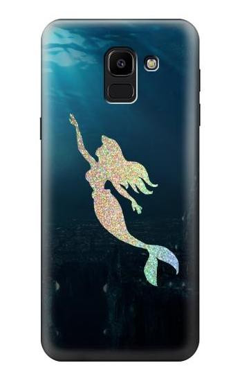 S3250 Mermaid Undersea Etui Coque Housse pour Samsung Galaxy J6 (2018)
