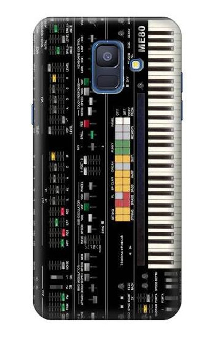 S0061 Synthesizer Etui Coque Housse pour Samsung Galaxy A6 (2018)