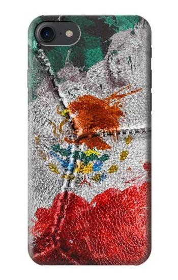 S3314 Mexico Flag Vinatage Foorball Graphic Etui Coque Housse pour iPhone 7, iPhone 8
