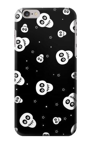S3261 Smile Skull Halloween Pattern Etui Coque Housse pour iPhone 6 Plus, iPhone 6s Plus