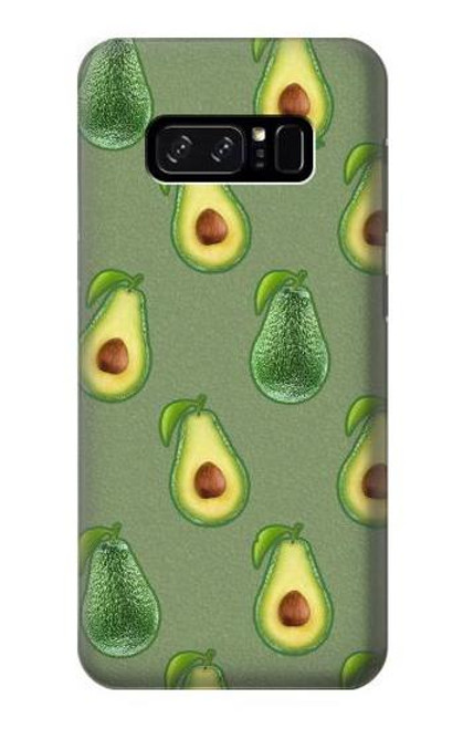 S3285 Avocado Fruit Pattern Etui Coque Housse pour Note 8 Samsung Galaxy Note8