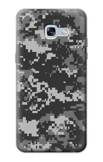 S3293 Urban Black Camo Camouflage Etui Coque Housse pour Samsung Galaxy A5 (2017)