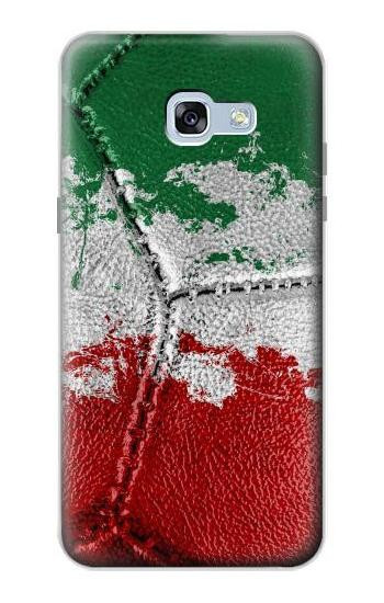 S3318 Italy Flag Vintage Football Graphic Etui Coque Housse pour Samsung Galaxy A5 (2017)