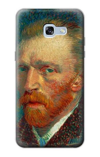 S3335 Vincent Van Gogh Self Portrait Etui Coque Housse pour Samsung Galaxy A5 (2017)
