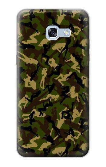 S3356 Sexy Girls Camo Camouflage Etui Coque Housse pour Samsung Galaxy A5 (2017)