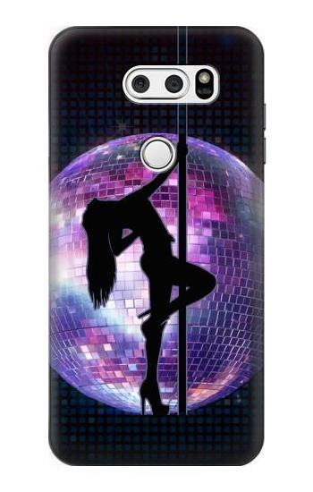 S3284 Sexy Girl Disco Pole Dance Etui Coque Housse pour LG V30, LG V30 Plus, LG V30S ThinQ, LG V35, LG V35 ThinQ