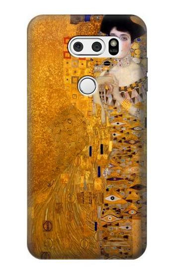 S3332 Gustav Klimt Adele Bloch Bauer Etui Coque Housse pour LG V30, LG V30 Plus, LG V30S ThinQ, LG V35, LG V35 ThinQ