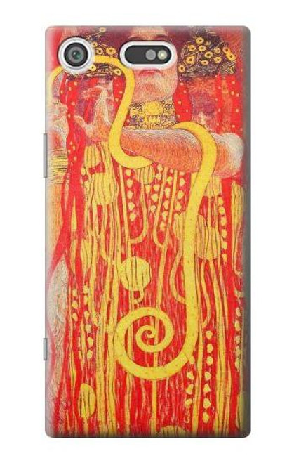 S3352 Gustav Klimt Medicine Etui Coque Housse pour Sony Xperia XZ1