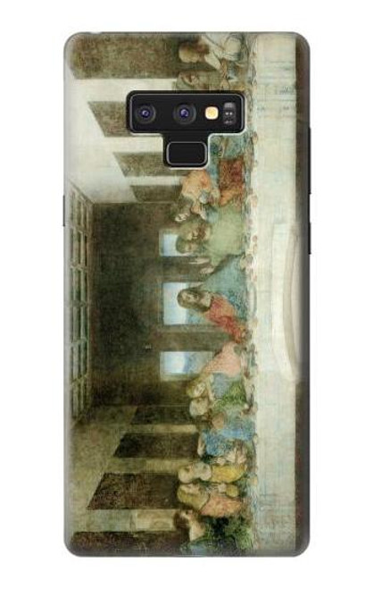 S0173 Leonardo DaVinci The Last Supper Etui Coque Housse pour Note 9 Samsung Galaxy Note9