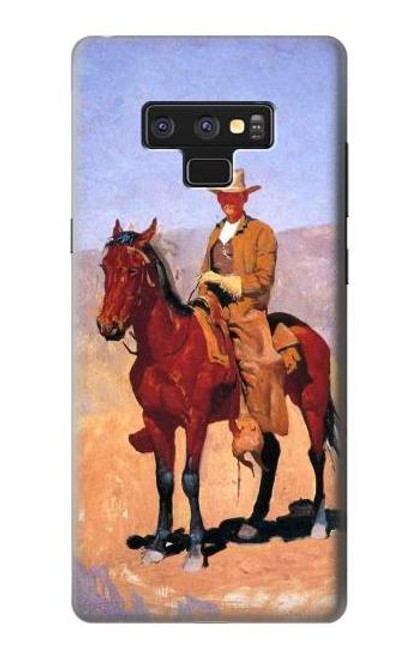 S0772 Cowboy Western Etui Coque Housse pour Note 9 Samsung Galaxy Note9